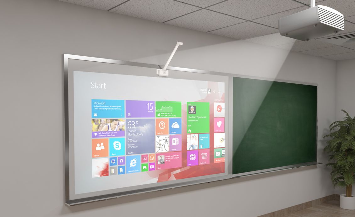 Интерактивный проектор для школы